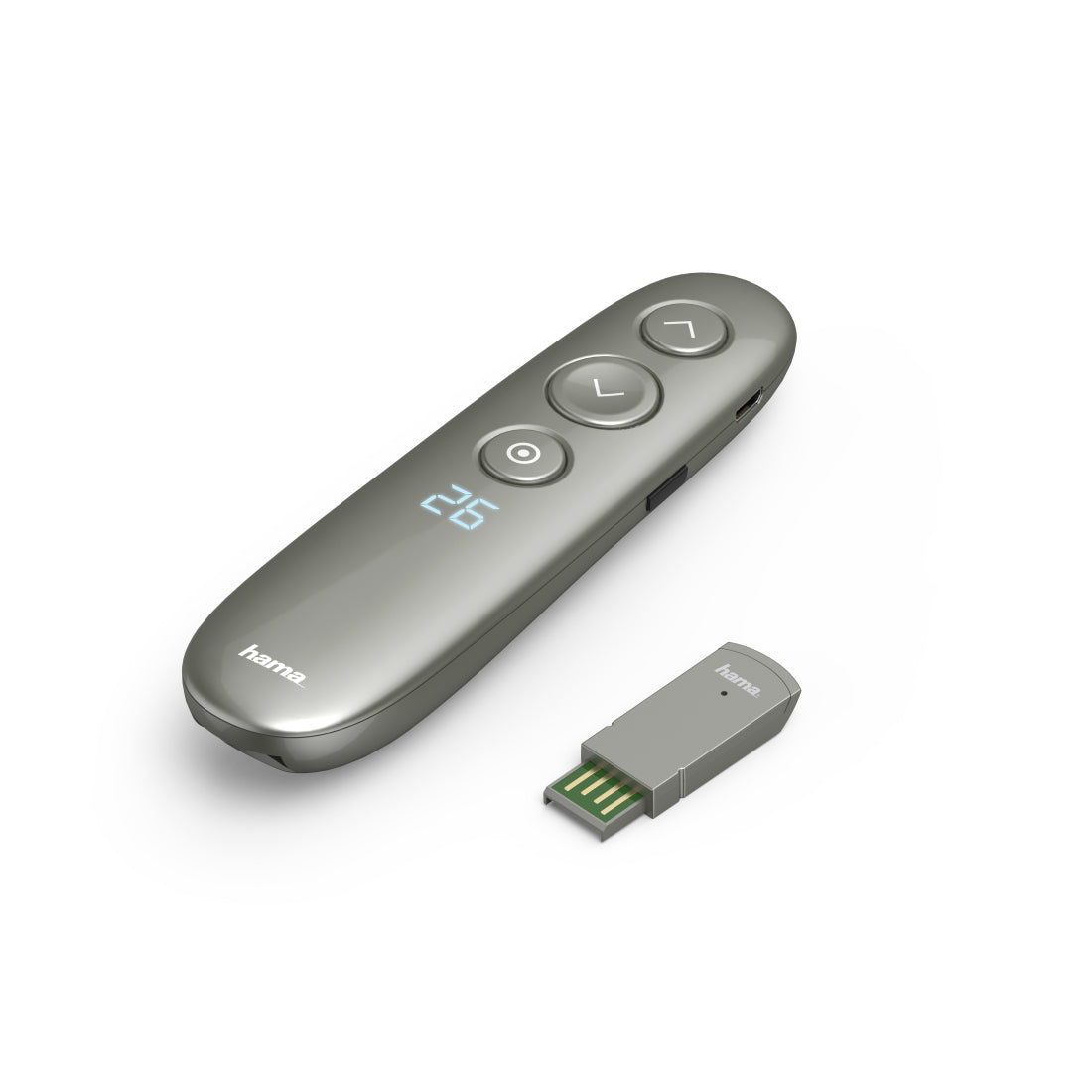 Hama Spot-Pointer – Presenter – Spot-Funktion, Dongle, Reichweite 20 m, für Zoom/Teams/Blue Jeans