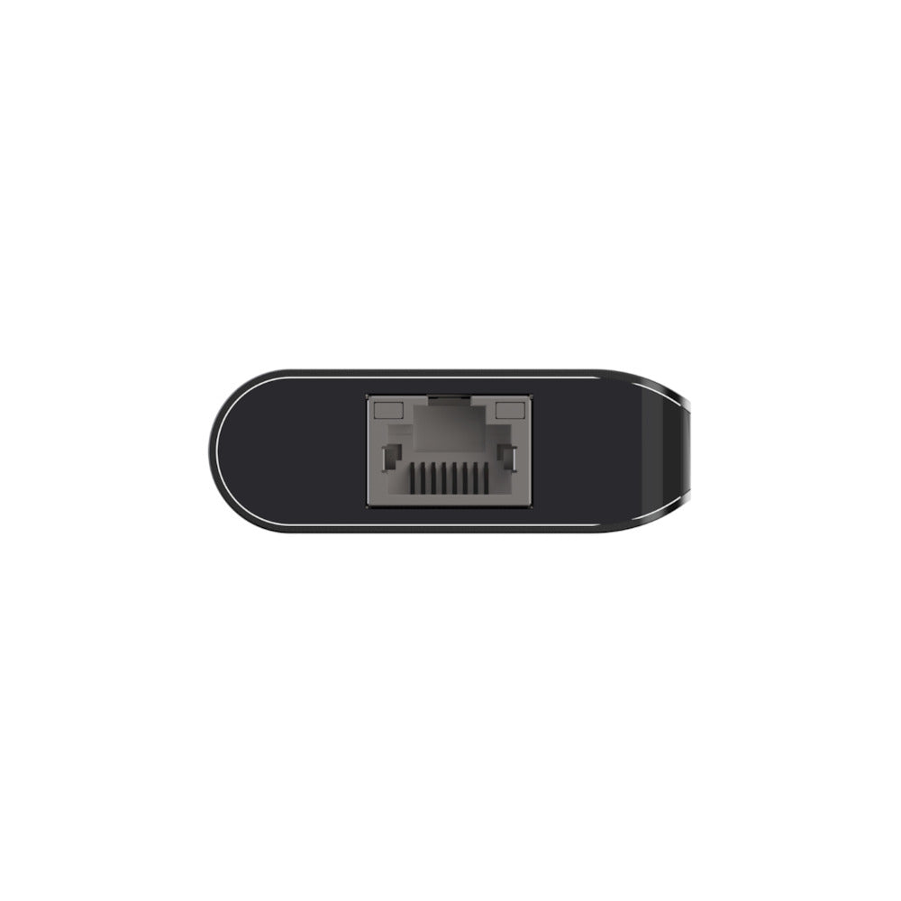 Belkin AVC008BTSGY Multiport-Adapter – USB-C, 1× HDMI, 2× USB-A, 100 W PD, GbE, SD