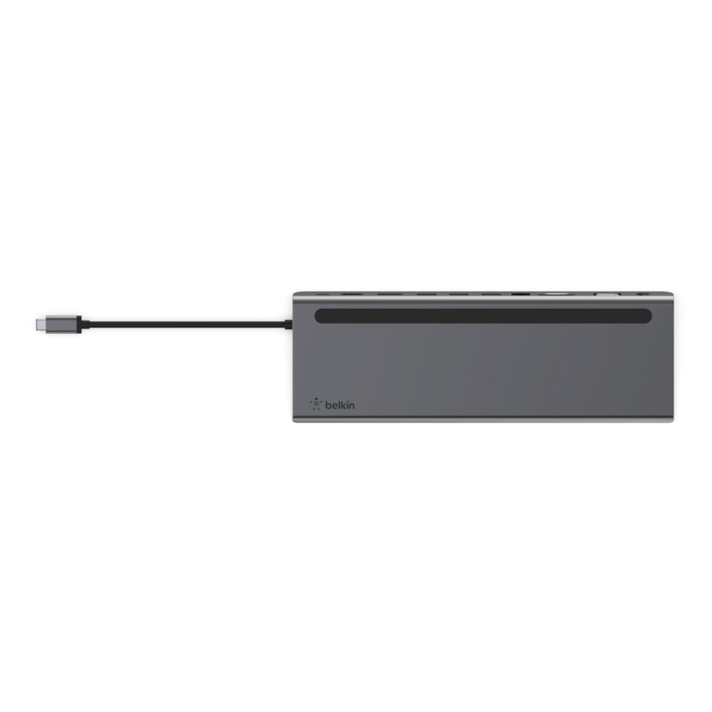 Belkin INC004BTSGY Multiport-Adapter – USB-C, DP/HDMI/VGA, 3× USB-A, USB-C, 100 W PD, GbE, für Windows/Mac