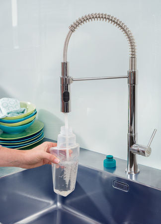 Leifheit Easy Spray – Sprühwischer – Wischbreite 42 cm, Sprühfunktion, Blau