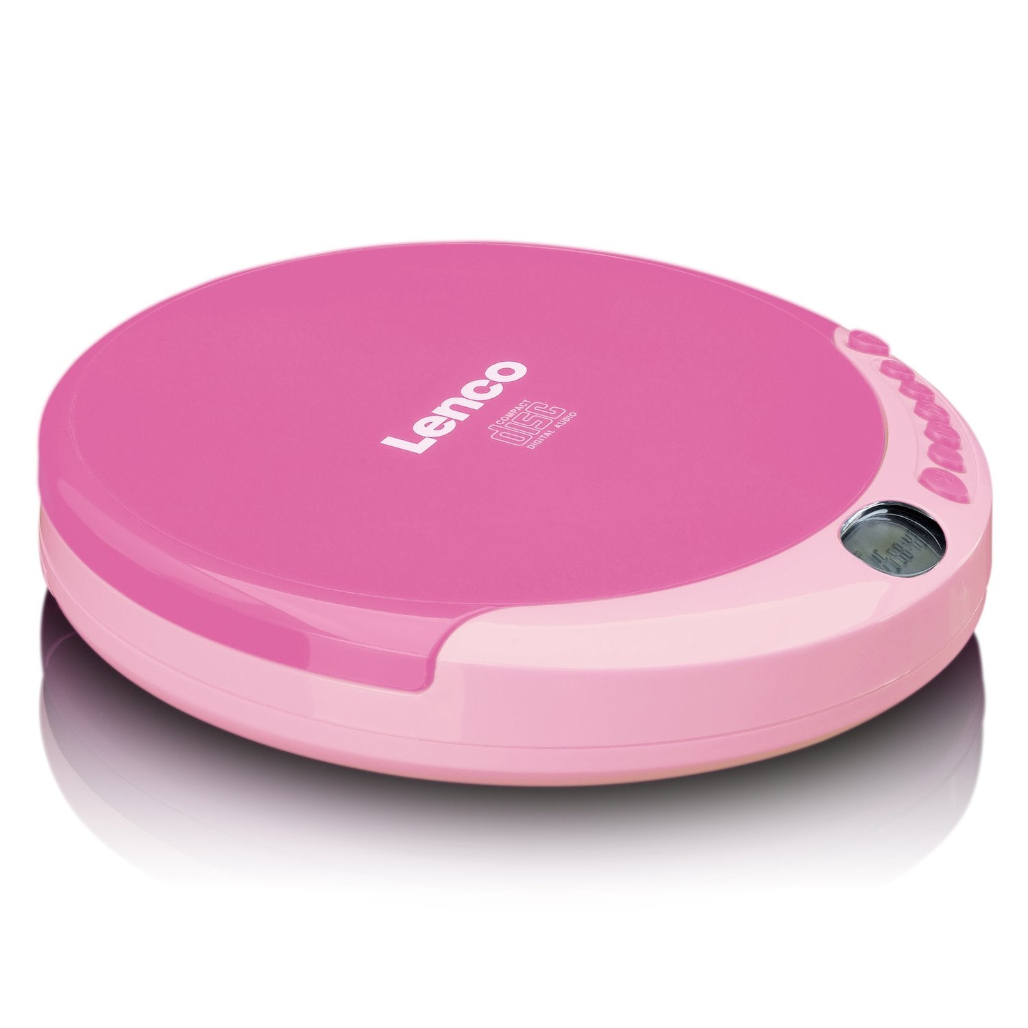 Lenco CD-011PK – Portabler CD-Player – Pink
