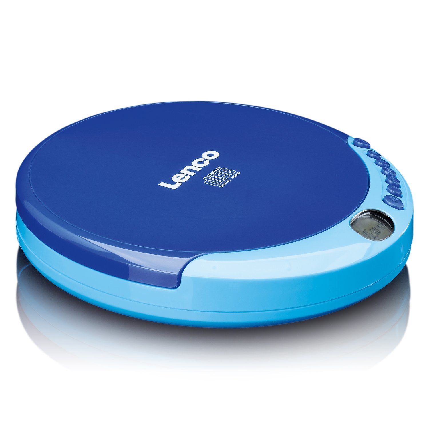 Lenco CD-011BU – Portabler CD-Player – Blau
