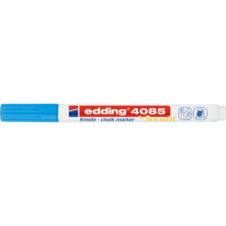 Edding Kreidemarker 4085 – Rund, 1–2 mm – Hellblau