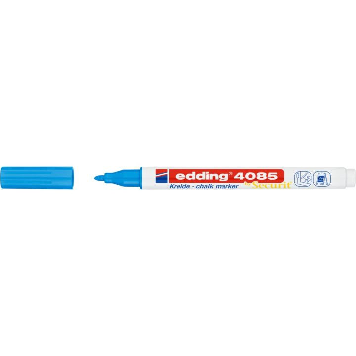Edding Kreidemarker 4085 – Rund, 1–2 mm – Hellblau