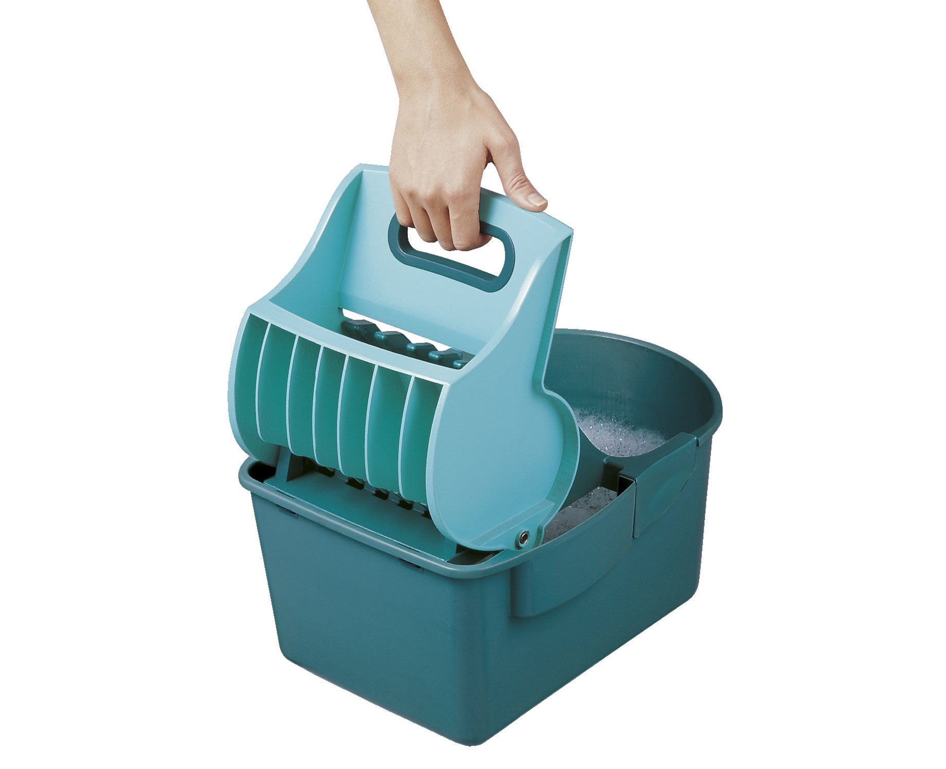 Leifheit Profi Compact – 8 l, Kunststoff, Türkis
