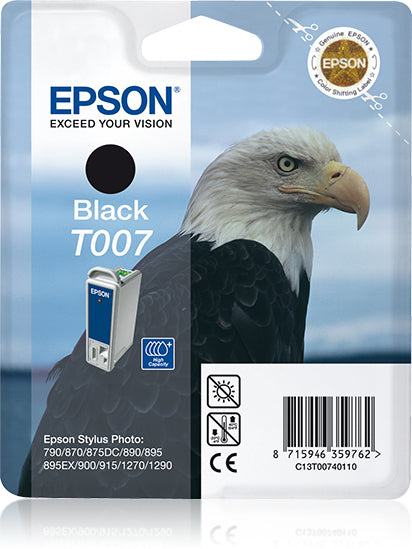 Epson Tintenpatrone T007, Schwarz