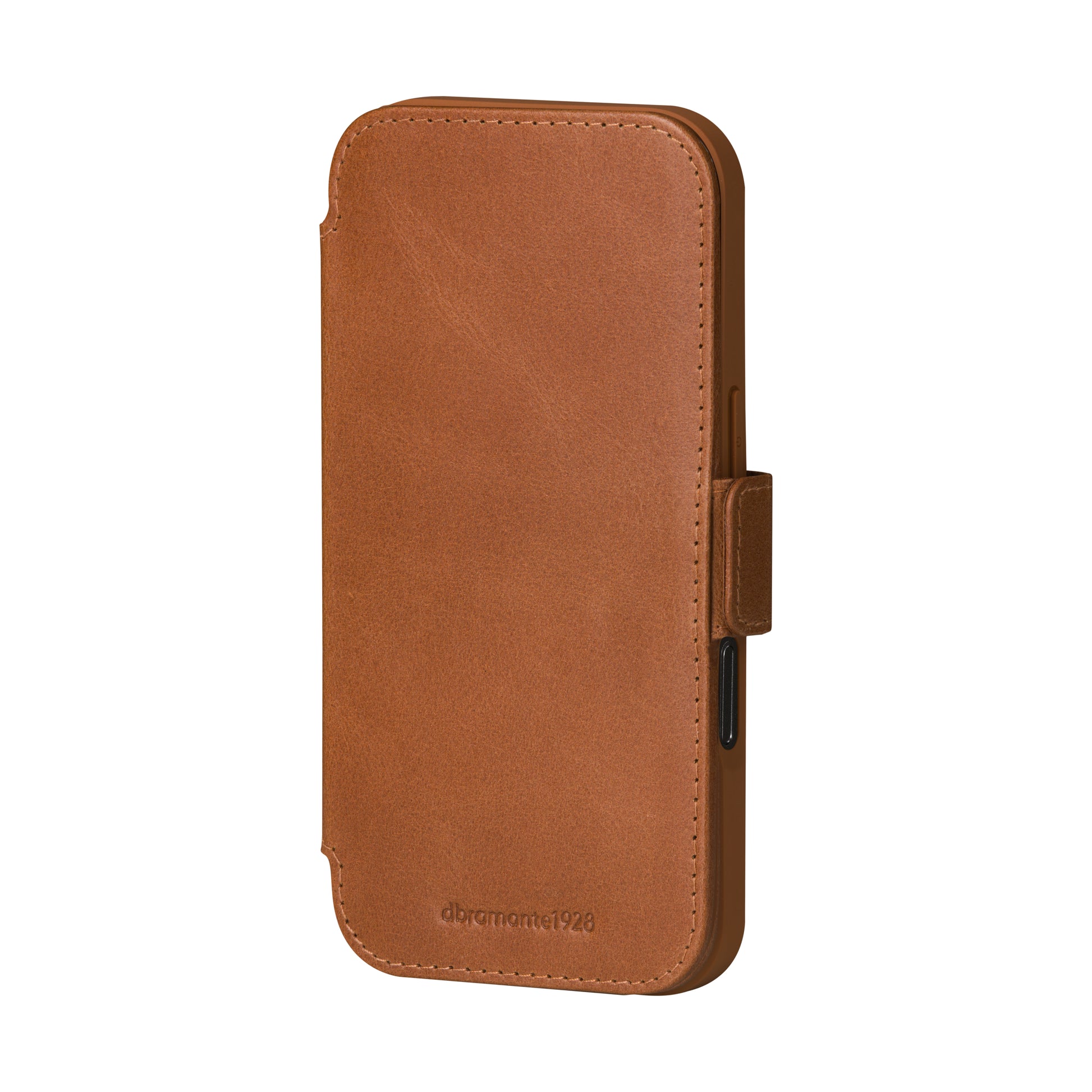 dbramante1928 Copenhagen Wallethülle – für Apple iPhone 17, mit Ständer, 3 Kartenfächer, Leder, Beige