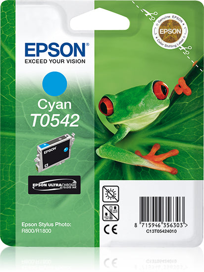 Epson Tintenpatrone T0542, Cyan, 400 Seiten