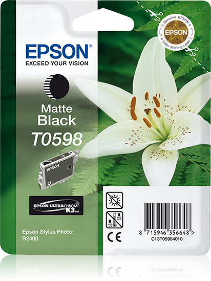 Epson Tintenpatrone T0598, Schwarz, 520 Seiten