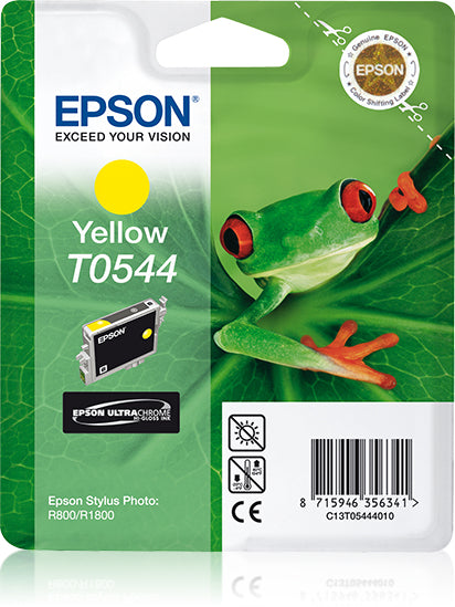 Epson Tintenpatrone T0544, Gelb – für Inkjetdrucker/Multifunktionsgeräte