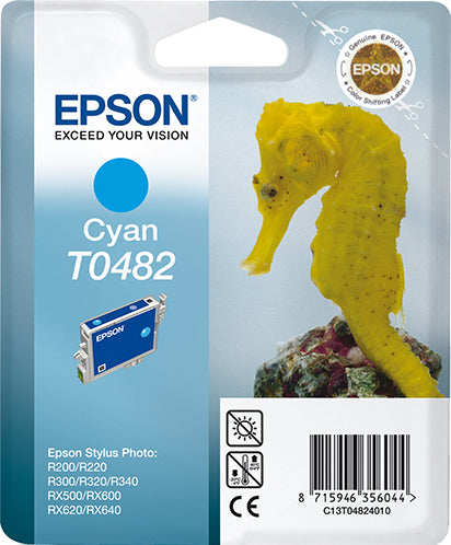 Epson Tintenpatrone T0482, Cyan