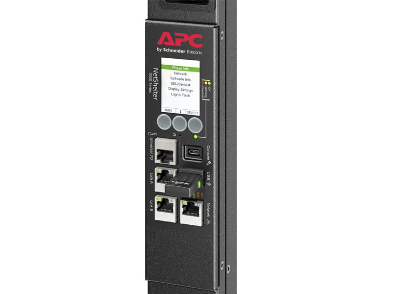 APC Rack-PDU – 0U senkrecht, 24× IEC C13/C19, IEC 60309, 230 V/16 A, 3 m