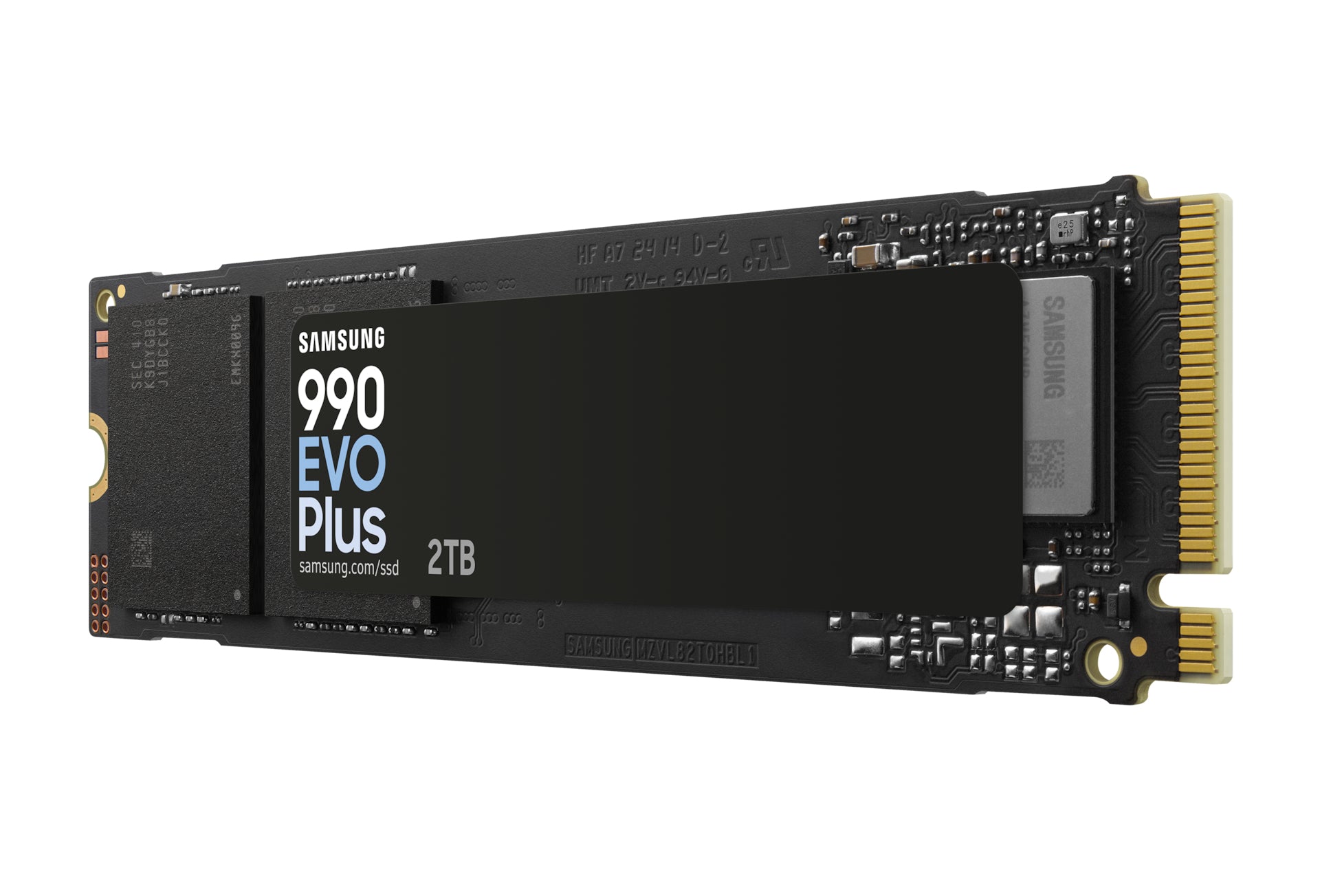 Samsung 990 EVO Plus – 2 TB, M.2 2280, NVMe PCIe 4.0, 7150 MB/s lesen, 6300 MB/s schreiben
