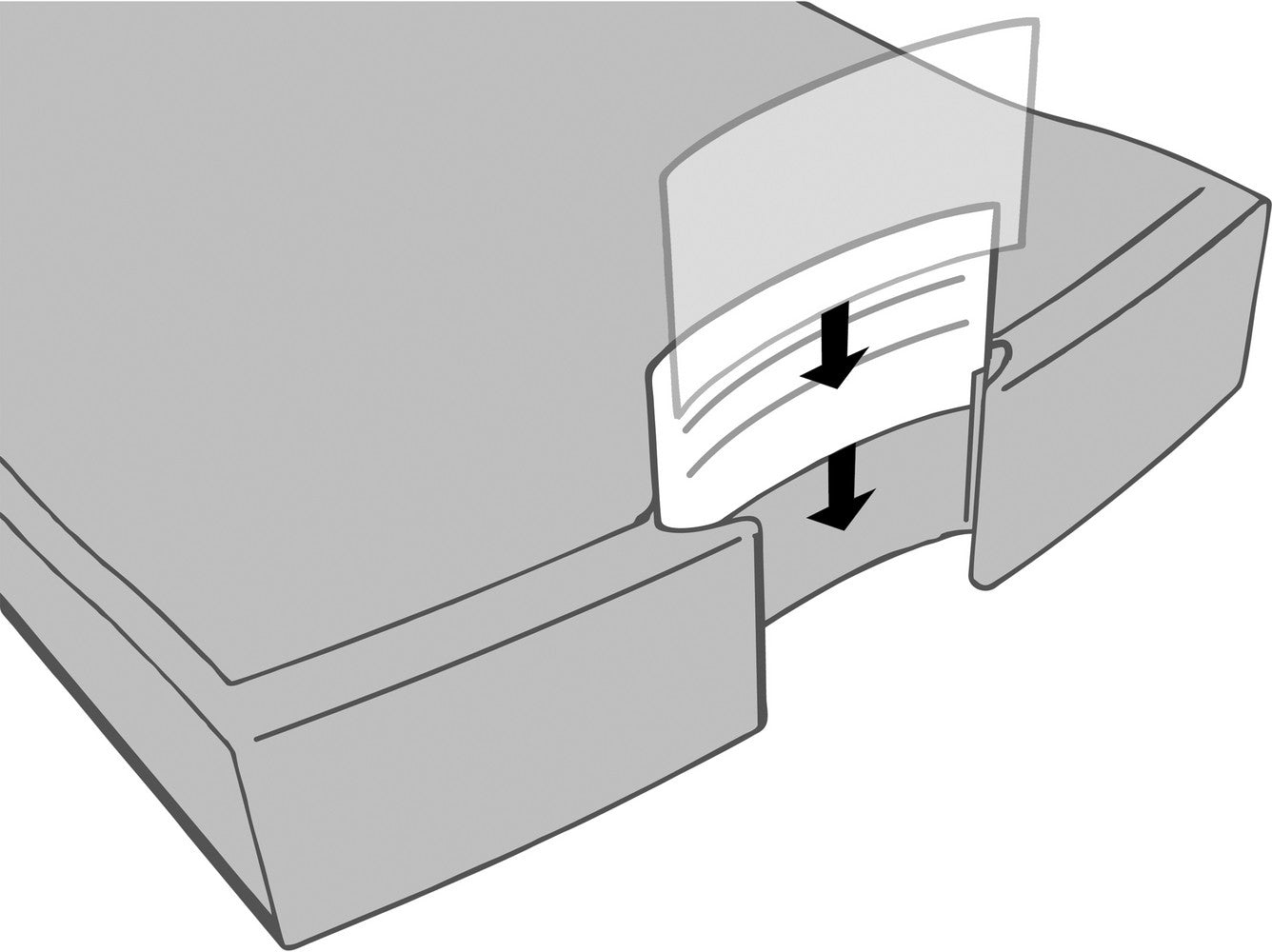 HAN Schubladenbox IMPULS – für A4, C4 – 235 × 367 × 280 mm