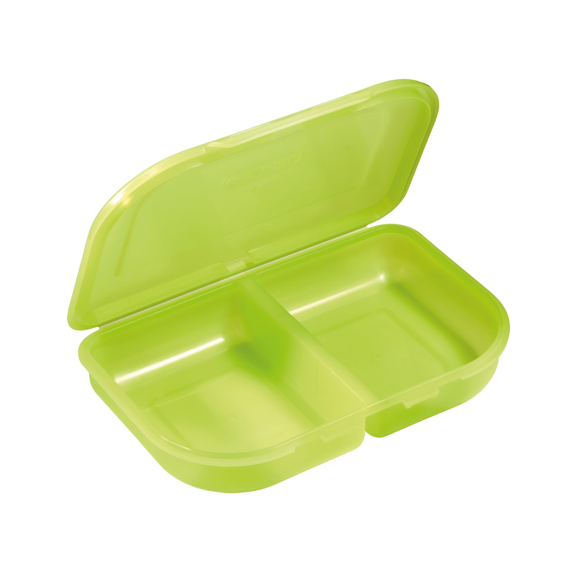 Herlitz Lunchbox, 23 × 15,5 × 4 cm, Kunststoff, Grün