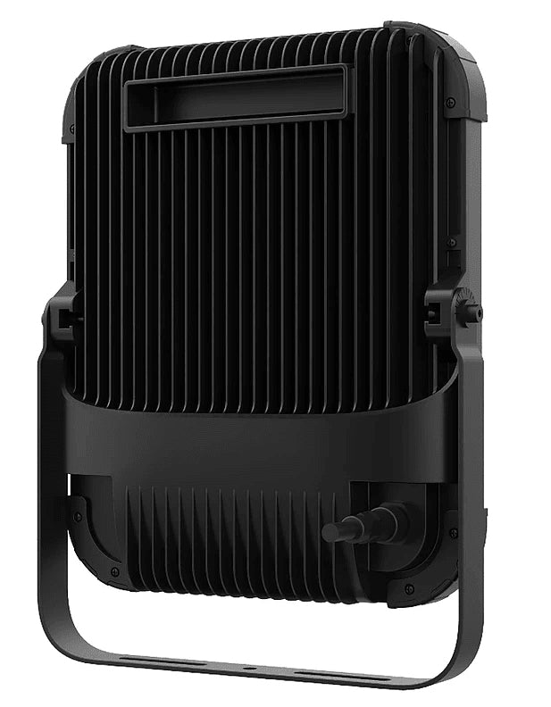 NORDRIDE Aussenwandleuchte – 29,2×37,5 cm – 10 000 lm, 100 W – Kaltweiss, 6000 K – IP67 – Netzbetrieb – Schwarz
