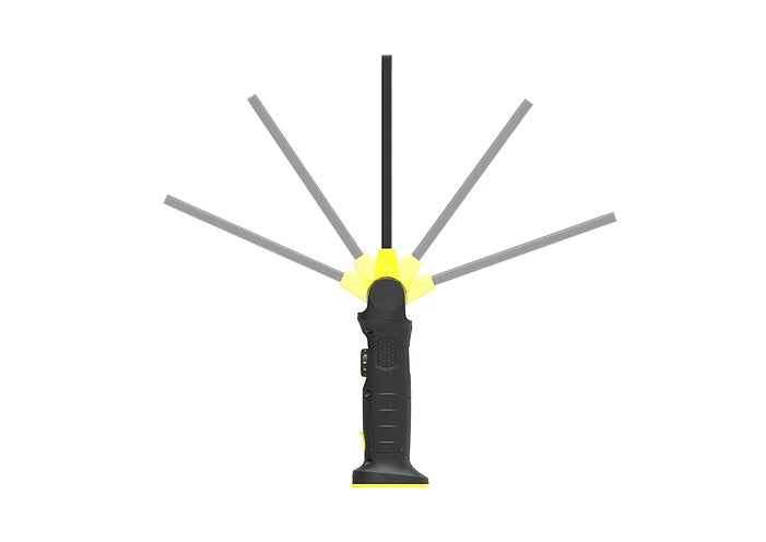 NORDRIDE Arbeitsleuchte 2081 Line – 1000 lm, 10 W, Akkubetrieb, dimmbar, IP65