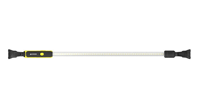 NORDRIDE Arbeitsleuchte 2078 Long Light – 1000 lm, Akkubetrieb, dimmbar, IP54 – Gelb