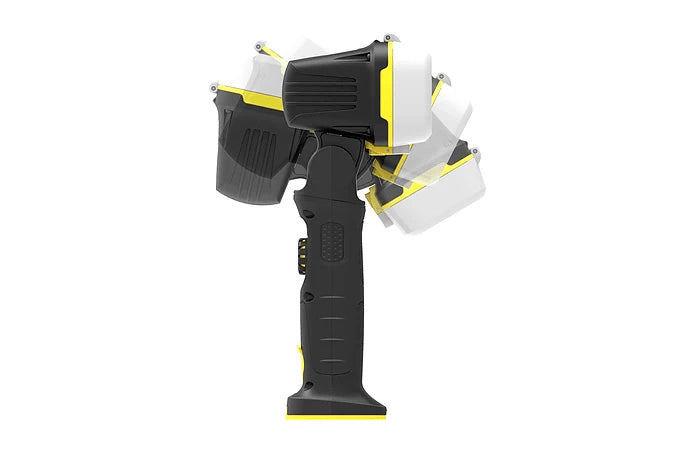 NORDRIDE Arbeitsstrahler – 1000 lm, 5800 K – IP65 – Akkubetrieb, 2600 mAh – Dimmbar, Magnet, USB-C – Schwarz