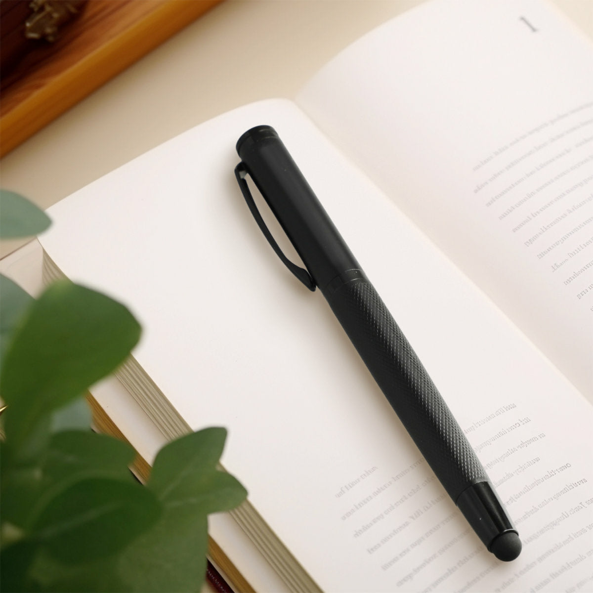 4smarts Eingabestift für Smartphone und Tablet – Passiv, mit Kugelschreiber – Schwarz