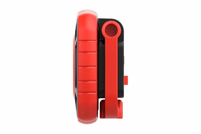 NORDRIDE Arbeitsleuchte 2044 Slim Power – 1000 lm, 10 W, 6000 K, dimmbar, IP66, schwarz/rot