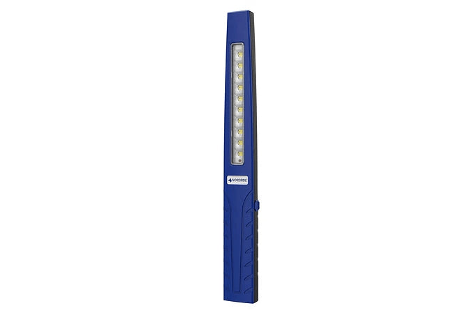 NORDRIDE Arbeitsleuchte 2096 Slim – 400 lm, Akku, IP42, dimmbar – Blau