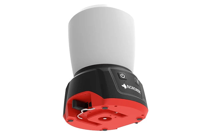 NORDRIDE LED-Strahler 4040 Vision 360 – 5 m, 4000 lm, 40 W, 6000 K, dimmbar, IP54, rot, Haken