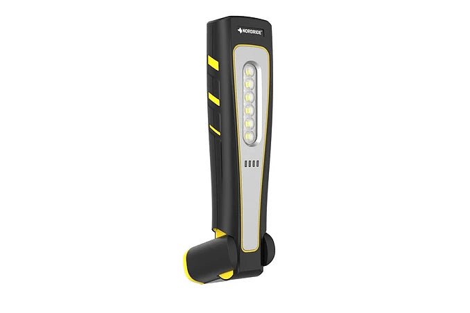 NORDRIDE Arbeitsleuchte 2061 – 500 lm, 120°, Akkubetrieb, IP68, dimmbar – Schwarz