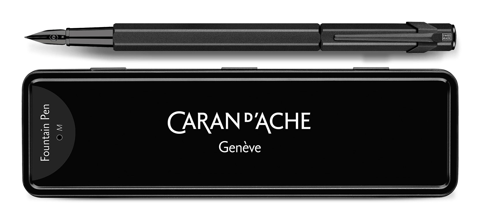 Caran d-Ache Caran d'Ache 849 Black Code – Füllfederhalter M Feder – Schwarz