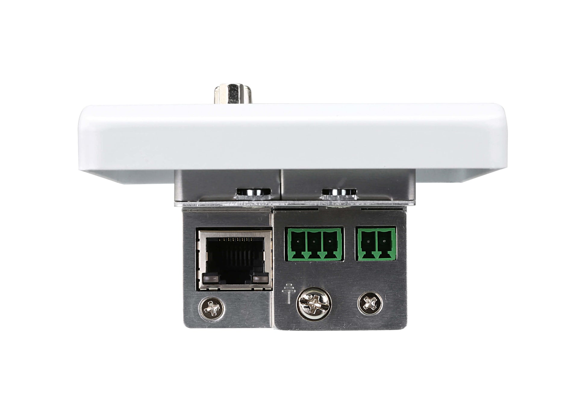 ATEN VE2812AEUT – HDBaseT Wandplatte (TX), 1× HDMI/1× VGA Eingang, 4K, 100 m, PoH/IR/RS-232, für VE2812R