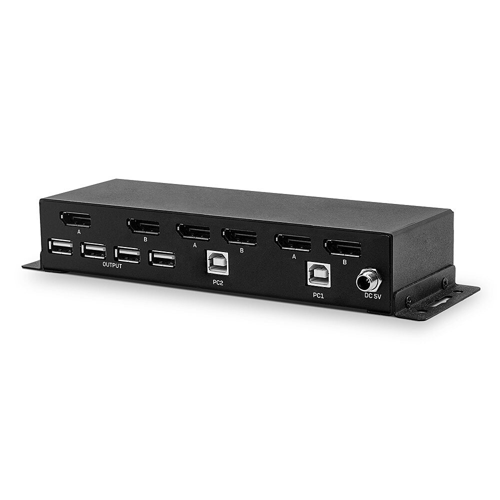 Lindy 2-Port Dual-Head DisplayPort – KVM-Switch, DisplayPort 1.2