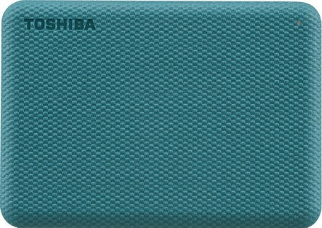 Toshiba Canvio Advance – 2 TB, 2,5", USB 3.2 Gen 1, Grün