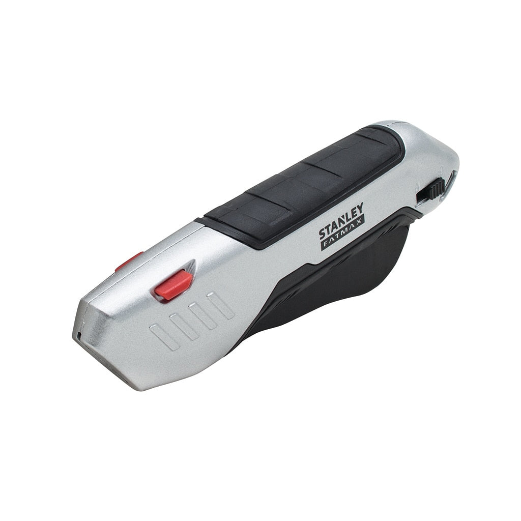 Stanley FatMax – Sicherheitsmesser, Metallgriff, einziehbare Klinge, Grau