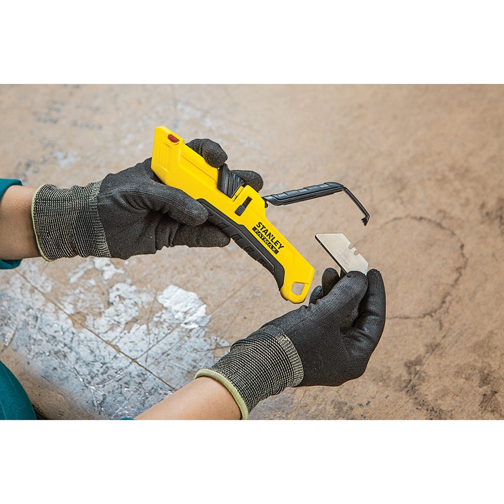 Stanley FatMax – Sicherheitsmesser, Kunststoff, einziehbar, gelb, 1 Stk.