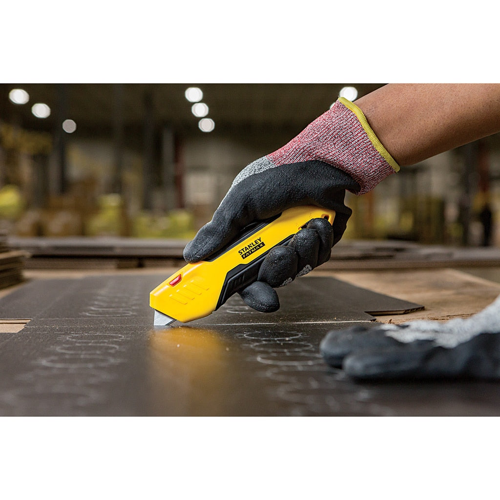 Stanley FatMax – Sicherheitsmesser, einziehbar, Kunststoffgriff, Gelb