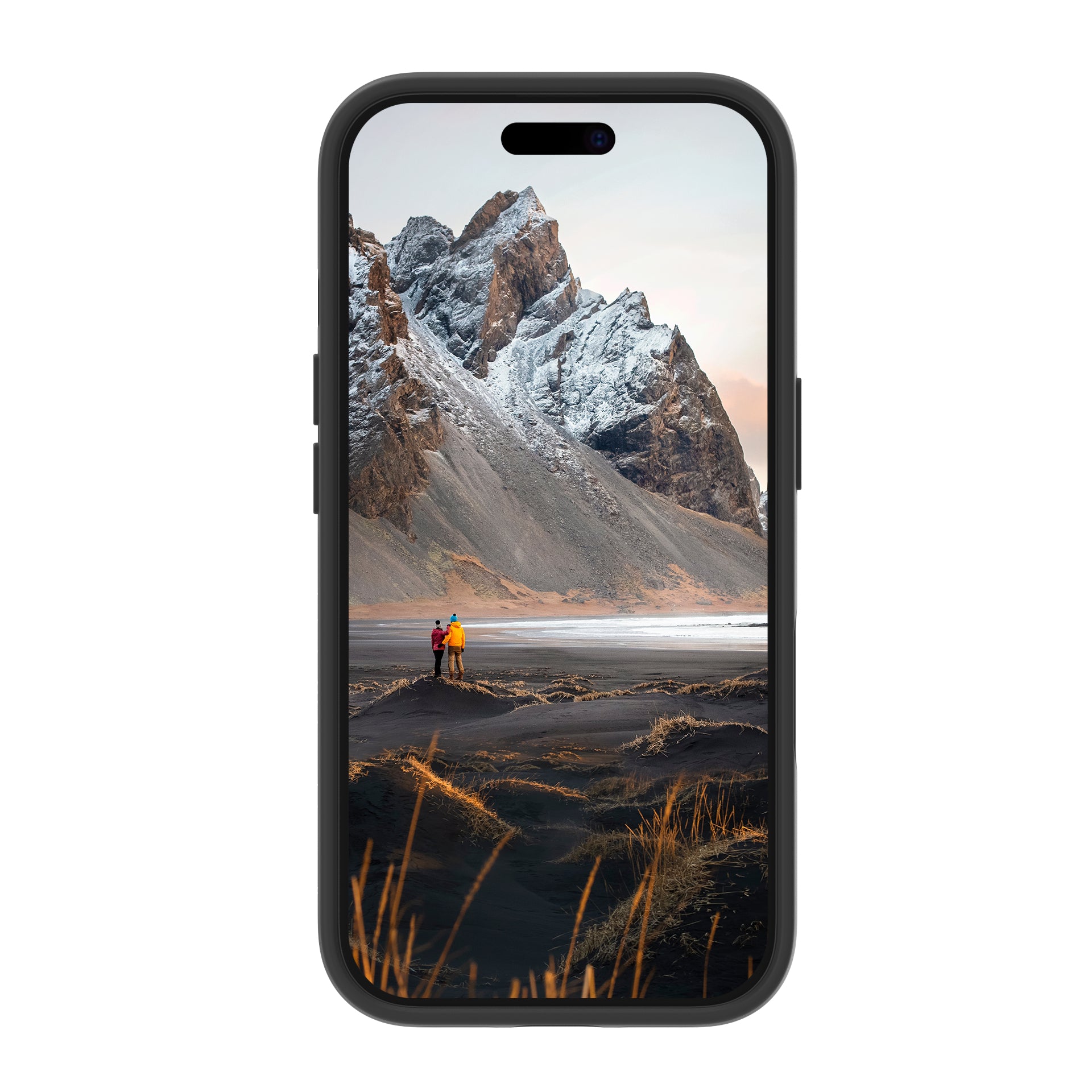 dbramante1928 Backcover – für Apple iPhone 15 – MagSafe, recycelter Kunststoff, schwarz, bis 4 m Sturzsicher