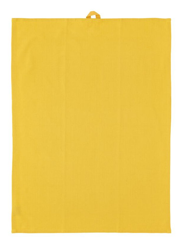 Södahl Geschirrtuch Bubbles – 50 × 70 cm, Gelb, Baumwolle, 2er-Set