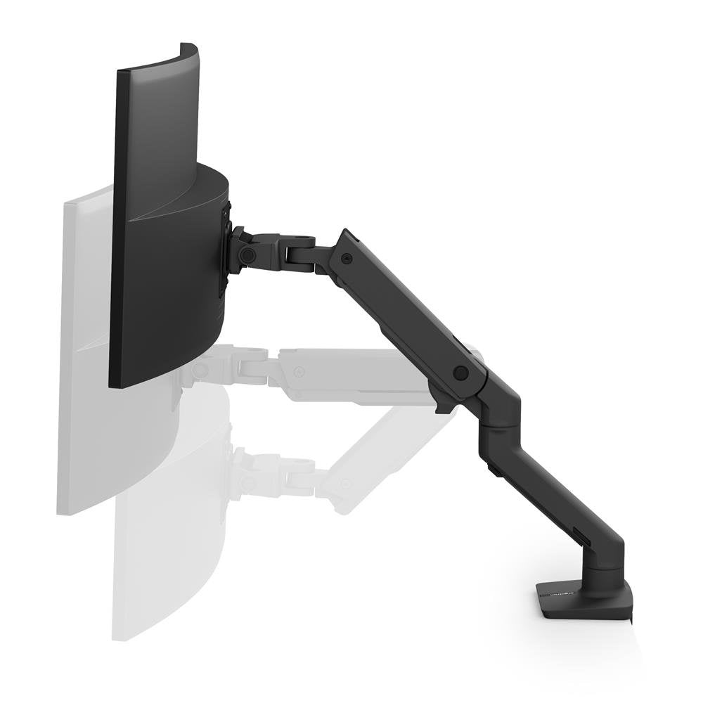 Ergotron HX MBK – Monitorarm, bis 42", VESA 75 × 75 mm, 9–19 kg, neigbar