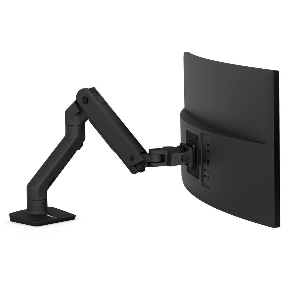 Ergotron HX MBK – Monitorarm, bis 42", VESA 75 × 75 mm, 9–19 kg, neigbar