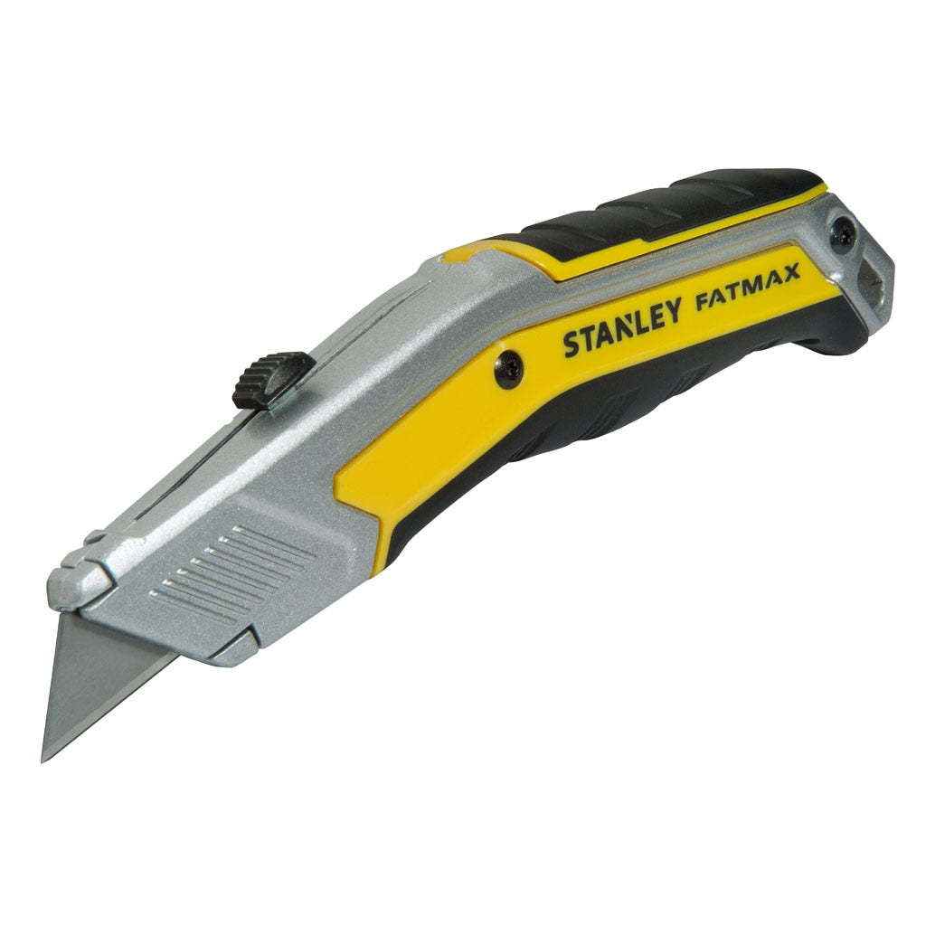 Stanley FATMAX EXO Cutter – 19 mm, Kunststoffgriff, Schwarz, inkl. 5 Klingen