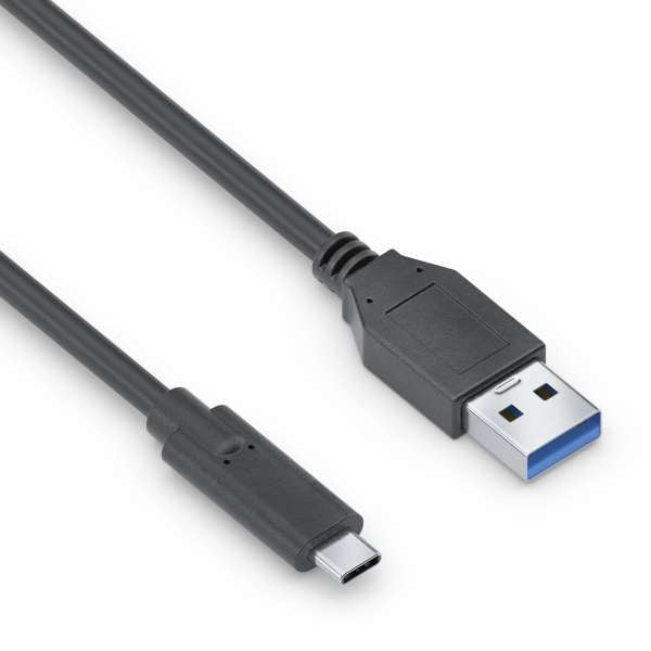 PureLink USB-Kabel, USB-C zu USB-A, 2 m, USB 3, Lade-/Datenkabel