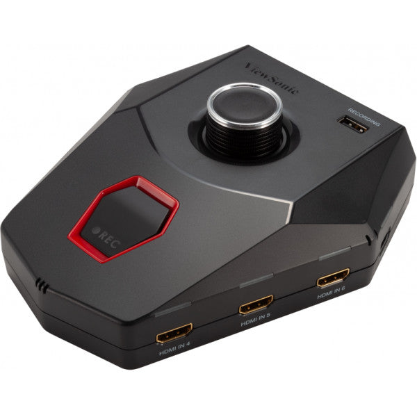 Viewsonic HDMI-Switch 6×1, HDMI, USB-C, für MacBook