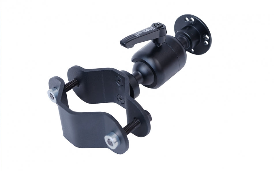 Gamber-Johnson 7160-1356 – VESA-Adapterplatte – Runde Montageplatte – Schwarz – für Ø 2–3" Rohr