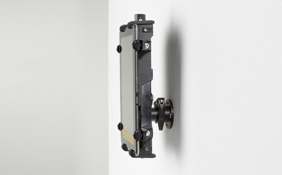 Gamber-Johnson 7170-0592 – Monitor-Wandhalterung – VESA 75×75 mm – Schnellverschluss, Aluminium – Schwarz