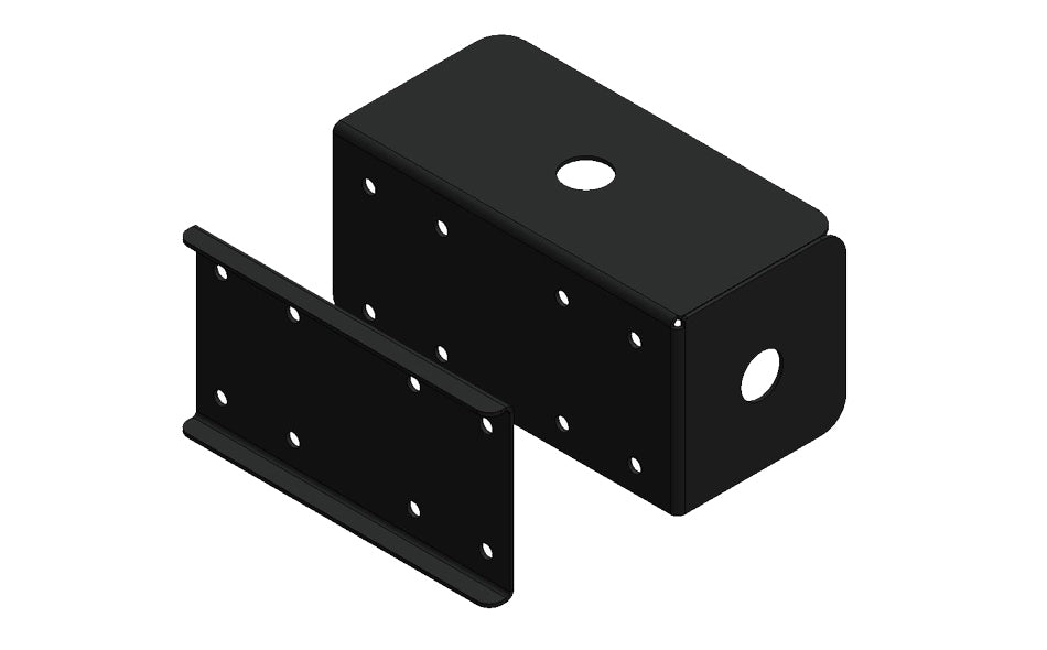Gamber-Johnson 7160-1303 – Antennenhalterung/Adapter, 181,6×101,6×88,9 mm, 840 g, Schwarz
