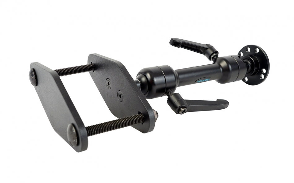 Gamber-Johnson ZIRKONA Tablet-Rahmen – AMPS-Platte (Diamond/Dog-Bone) – 152,4×241,3×127 mm – Schwarz