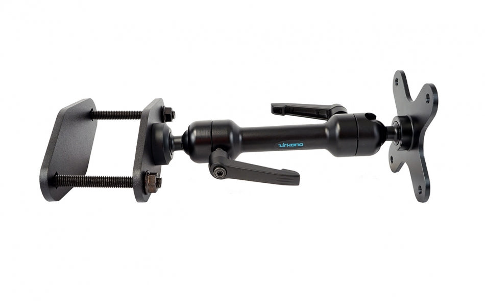 Gamber-Johnson 7160-1466-01 – VESA-Adapterplatte – VESA 75×75 mm – Diamond-Mount, Dog-Bone-Verbinder – Schwarz