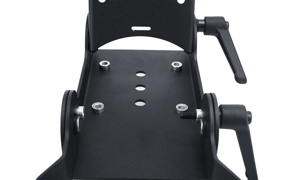 Gamber-Johnson Tablet-Tischhalterung – für VESA 50×50–75×75 mm, faltbar – Schwarz