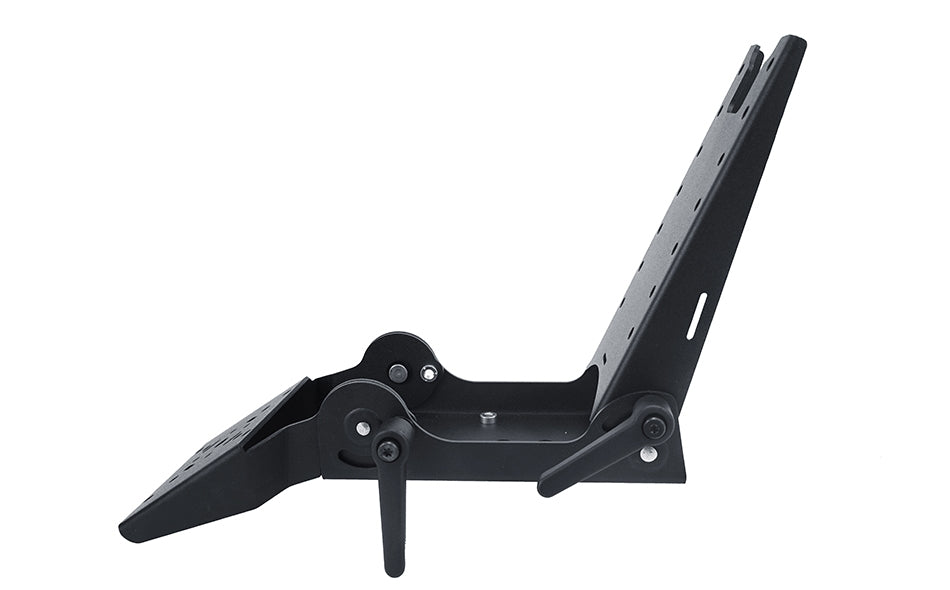 Gamber-Johnson Tablet-Tischhalterung – für VESA 50×50–75×75 mm, faltbar – Schwarz