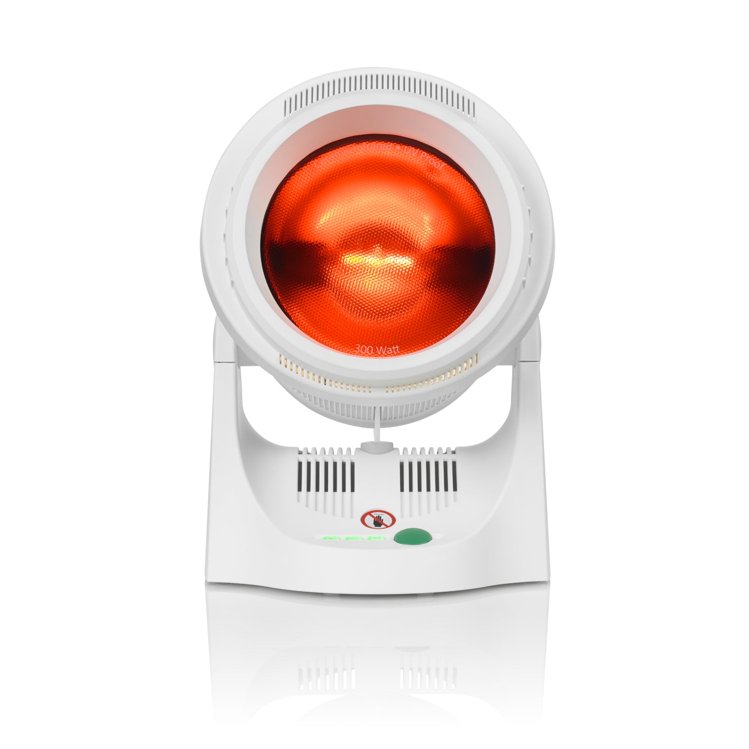 Medisana Infrarotlampe IR 850 – Halogen, 300 W – Rot, Weiss